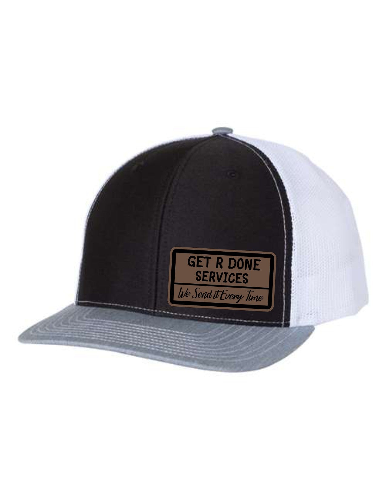 Get R Done Leather Patch Richardson 112 Trucker Hat