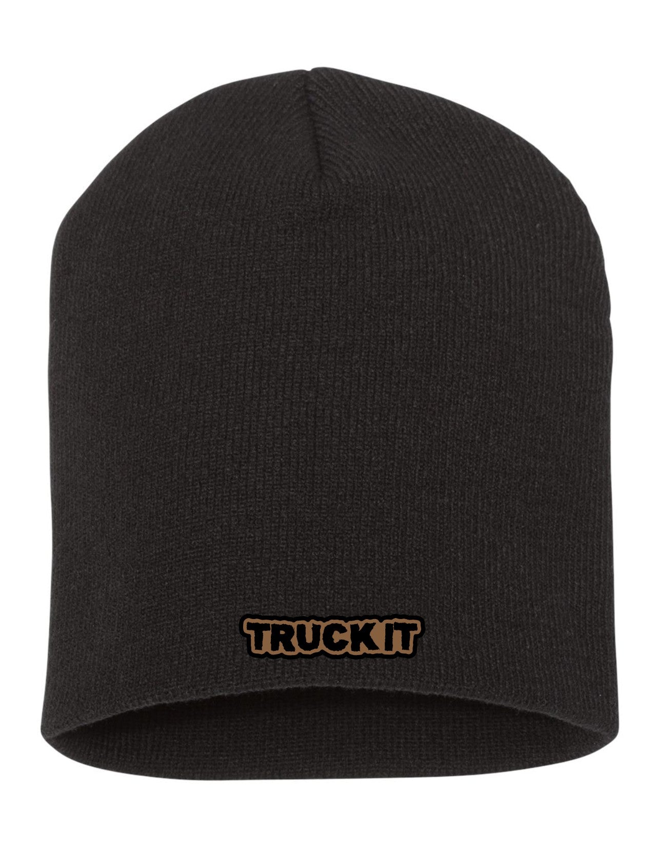 Truck It Leather Patch Beanie