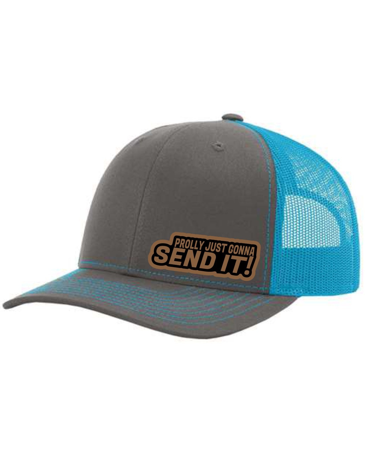 Send It Leather Patch Richardson 112 Trucker Hat
