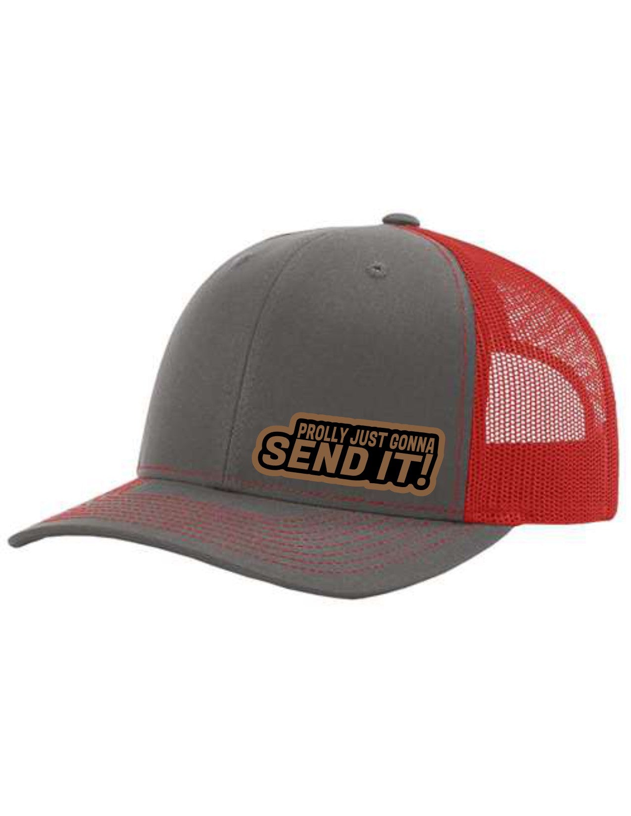 Send It Leather Patch Richardson 112 Trucker Hat