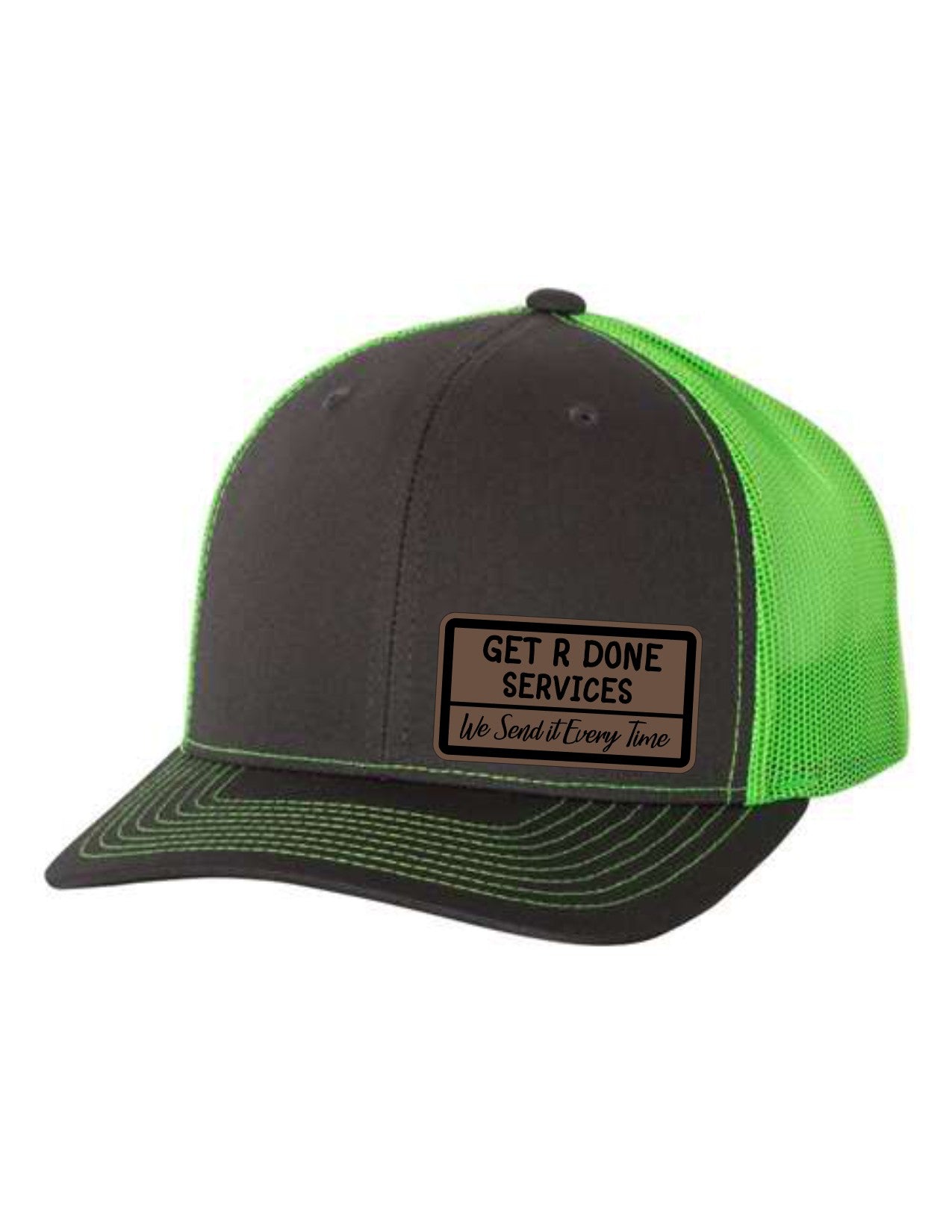 Get R Done Leather Patch Richardson 112 Trucker Hat