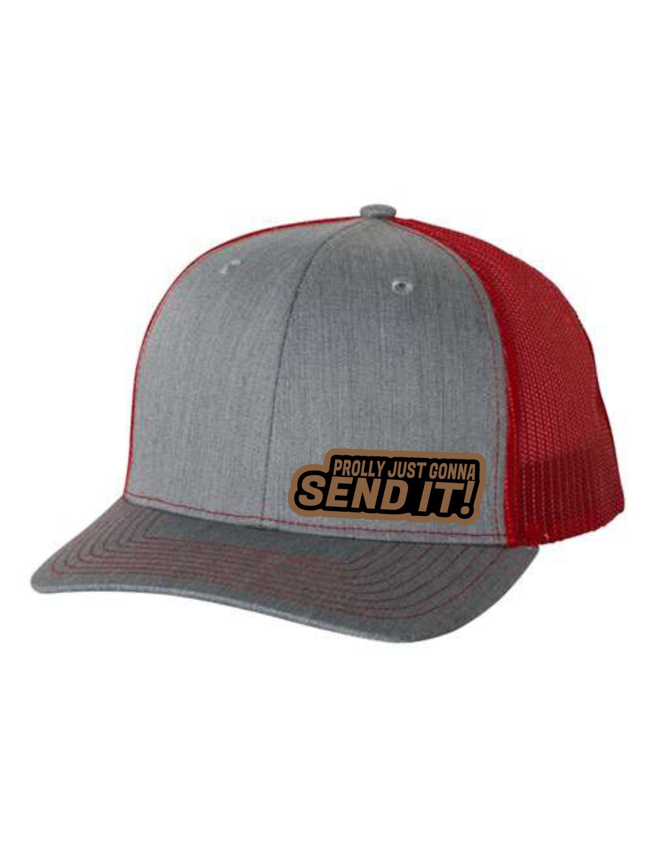 Send It Leather Patch Richardson 112 Trucker Hat