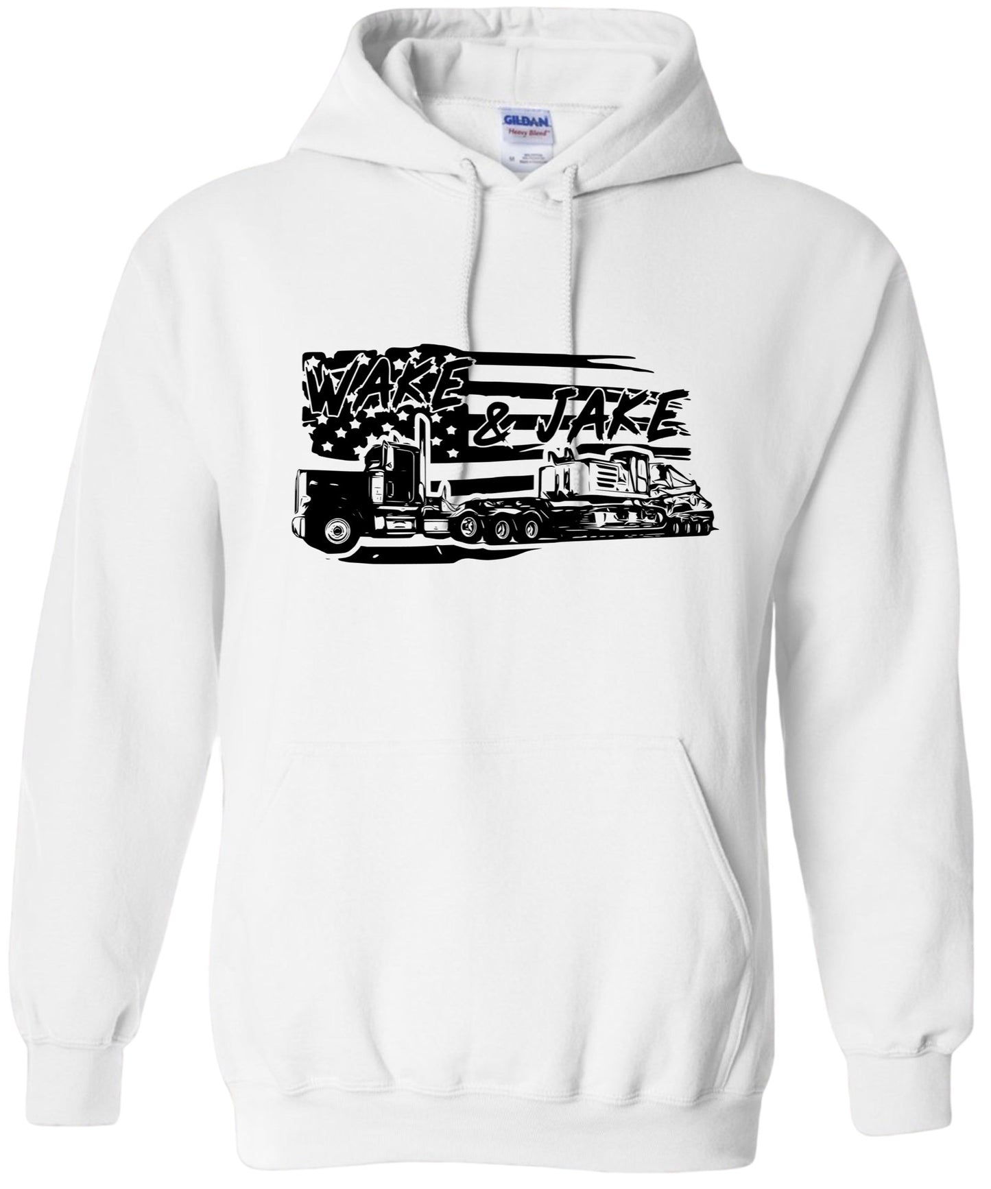 Wake & Jake Flag Hoodie
