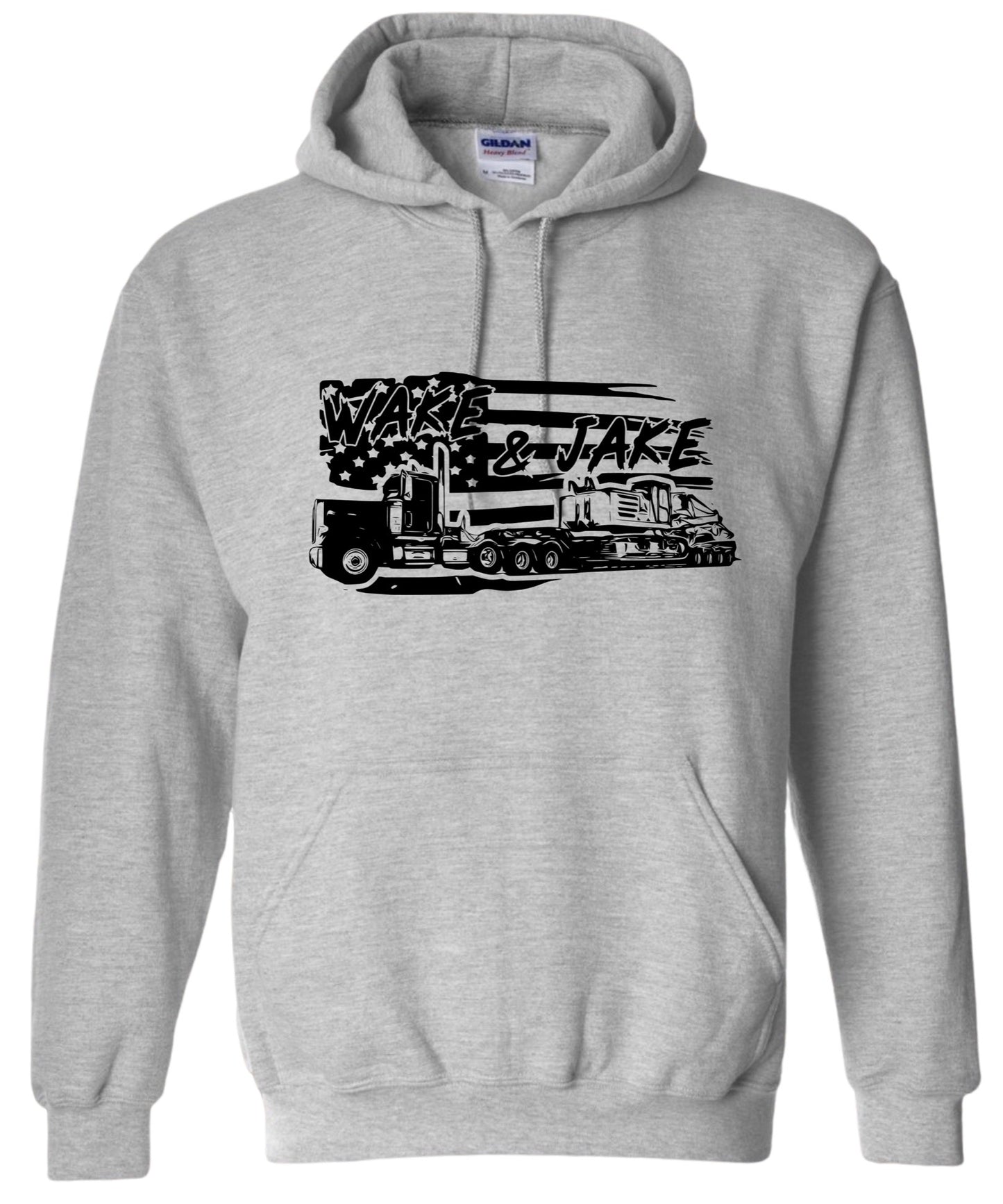 Wake & Jake Flag Hoodie