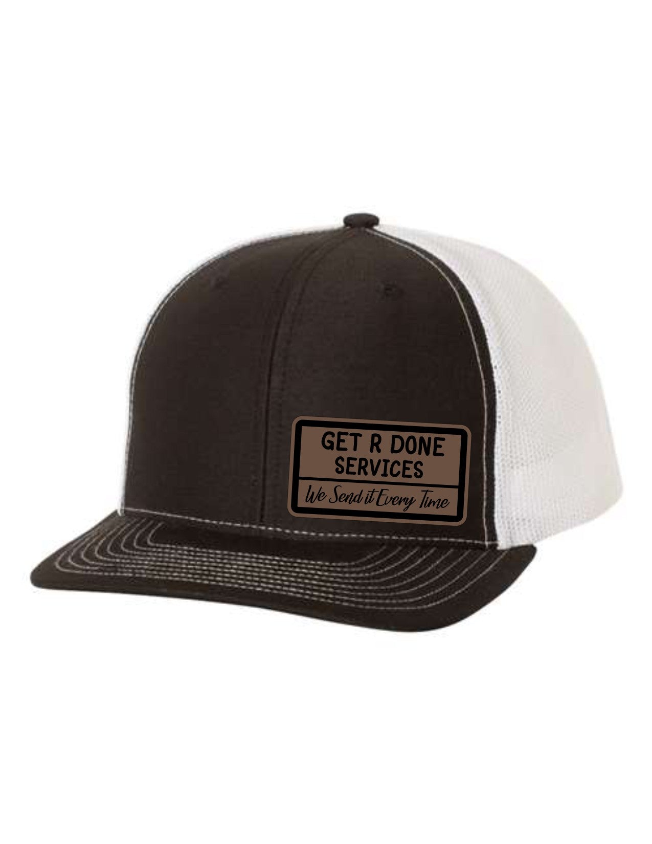 Get R Done Leather Patch Richardson 112 Trucker Hat