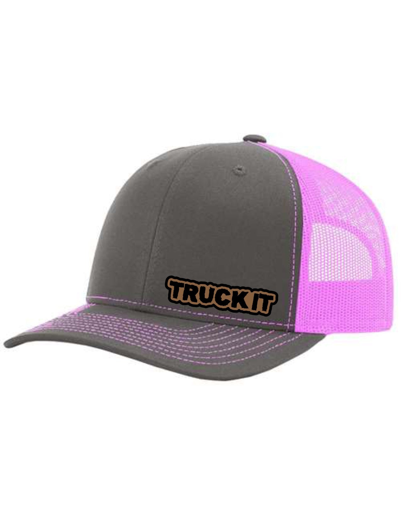 Truck It Leather Patch Richardson 112 Trucker Hat