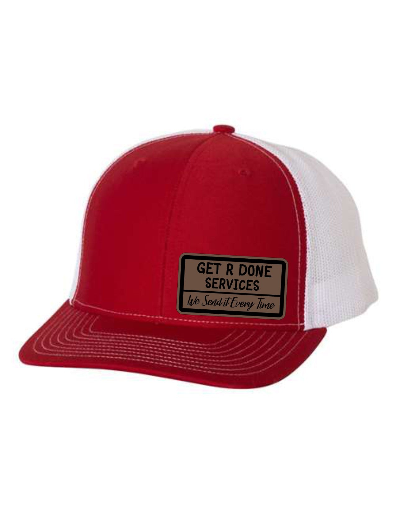 Get R Done Leather Patch Richardson 112 Trucker Hat