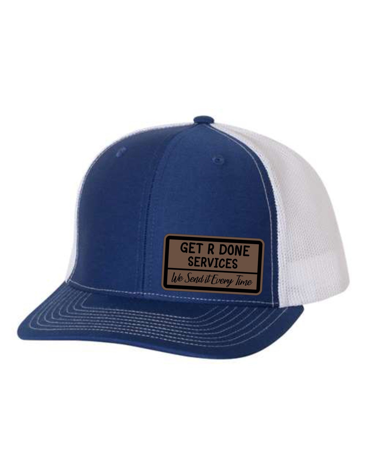 Get R Done Leather Patch Richardson 112 Trucker Hat