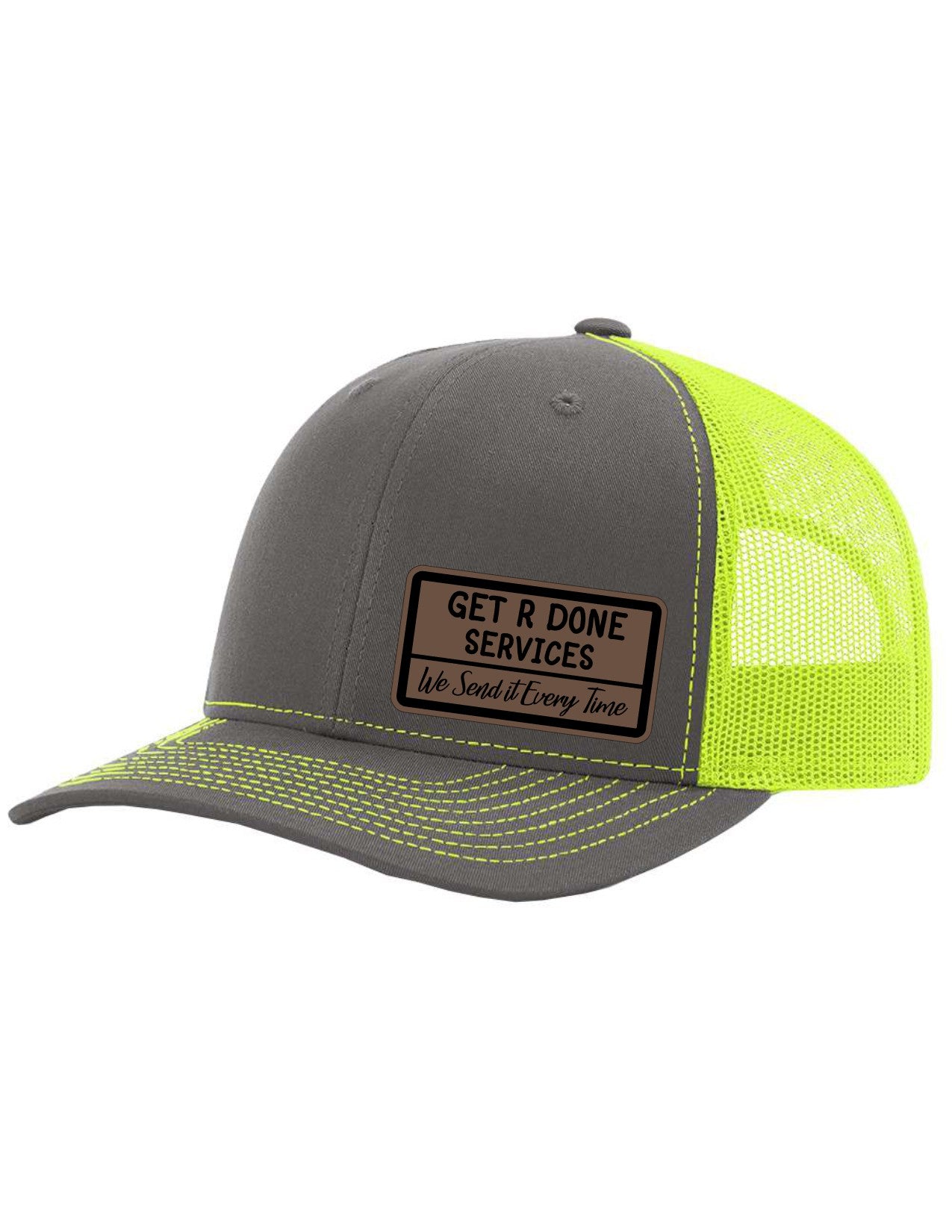 Get R Done Leather Patch Richardson 112 Trucker Hat