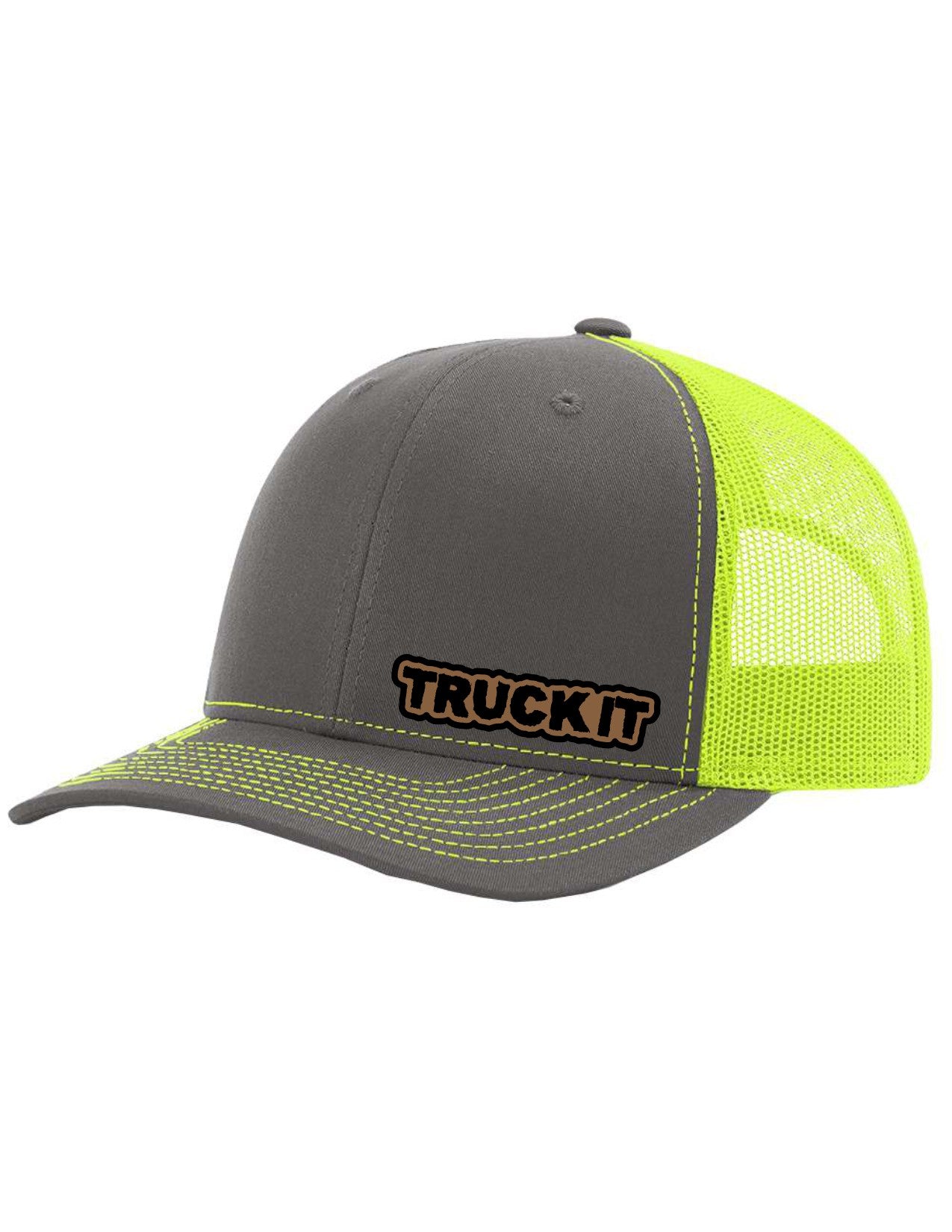 Truck It Leather Patch Richardson 112 Trucker Hat