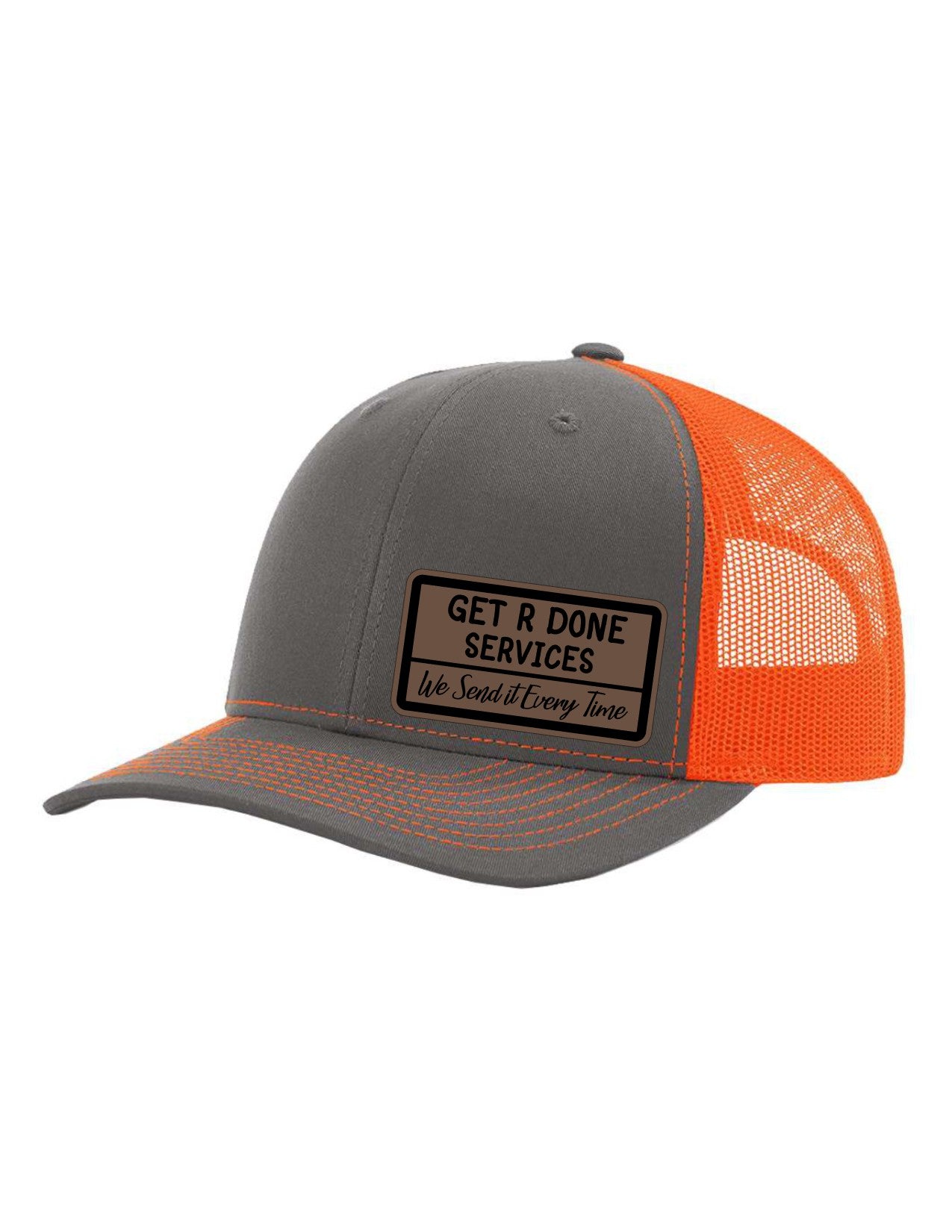 Get R Done Leather Patch Richardson 112 Trucker Hat