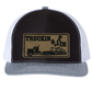 Trucking & Fuckin Leather Patch Richardson 112 Trucker Hat