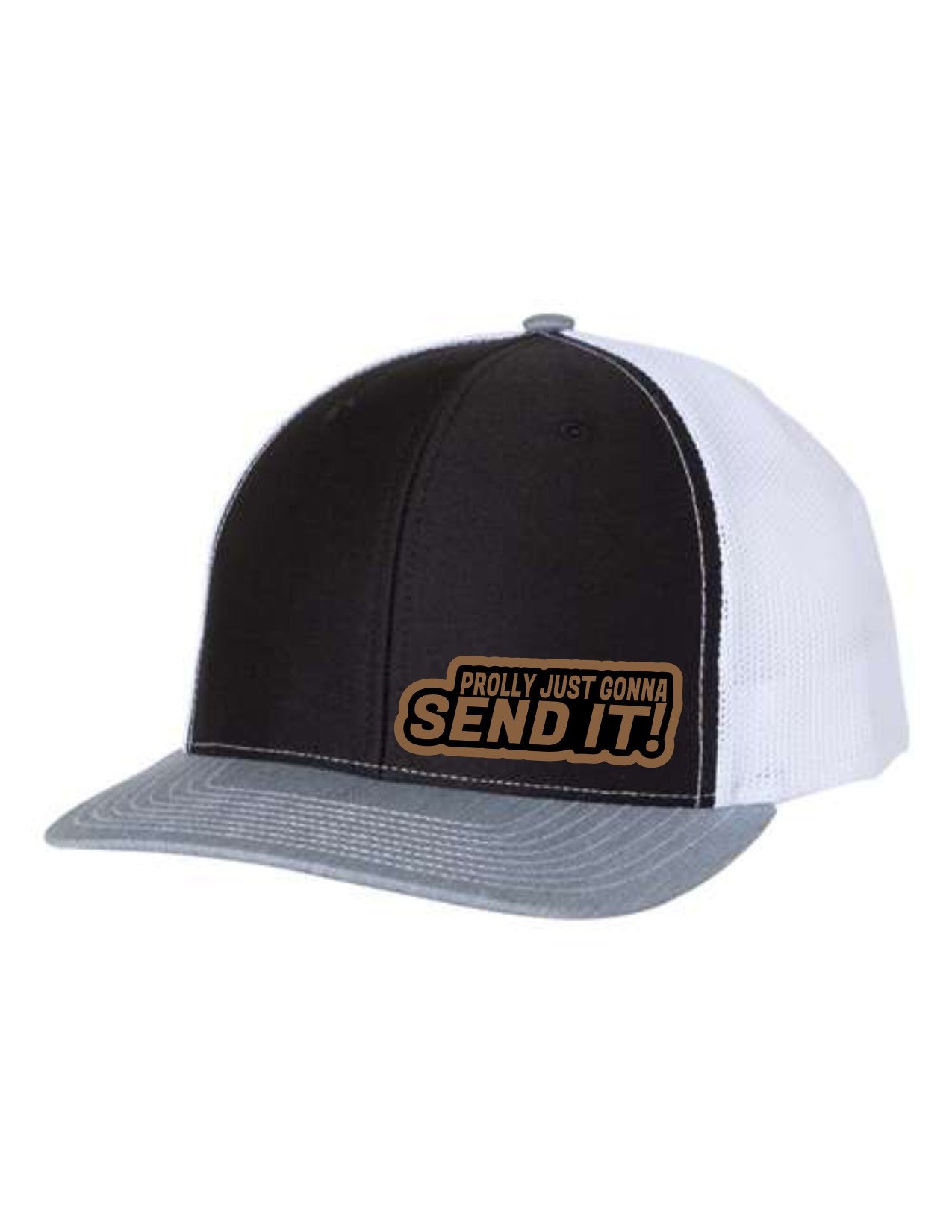 Send It Leather Patch Richardson 112 Trucker Hat