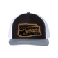 Wake & Jake Flag Leather Patch Richardson 112 Trucker Hat
