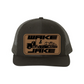 Wake & Jake Leather Patch Richardson 112 Trucker Hat