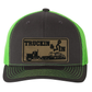 Trucking & Fuckin Leather Patch Richardson 112 Trucker Hat