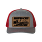 Wake & Jake Leather Patch Richardson 112 Trucker Hat