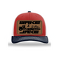 Wake & Jake Leather Patch Richardson 112 Trucker Hat