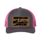 Wake & Jake Leather Patch Richardson 112 Trucker Hat